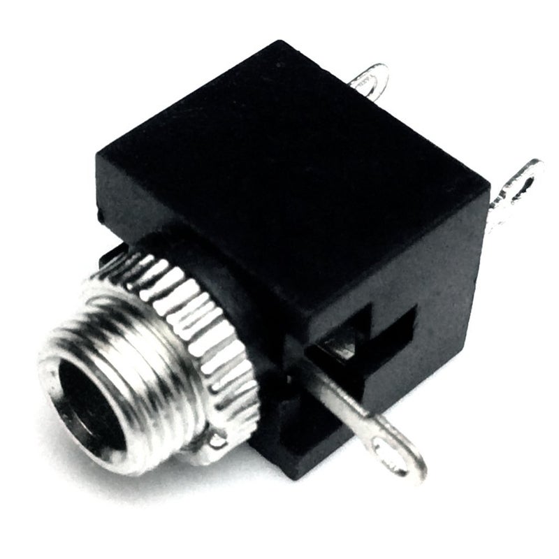 CESS 3.5mm Mono TS Jack Socket Adapter Cables Connectors (10 Pack) - Image 1